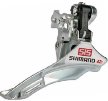 DE 01 A Deragliatore Shimano Sis tiraggio dall'alto